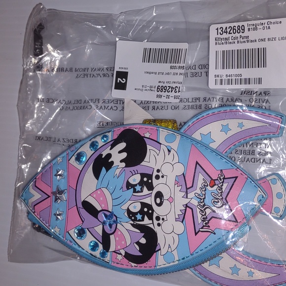 Sale 😺IRREGULAR CHOICE Kittynaut /Doggynaut Coinpurse - Picture 7 of 12